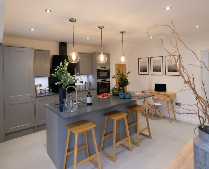 Hoem Staging a Show Home Kitchen